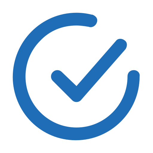 Quantum Bridge Capital checkmark icon representing trusted investments and financial success.